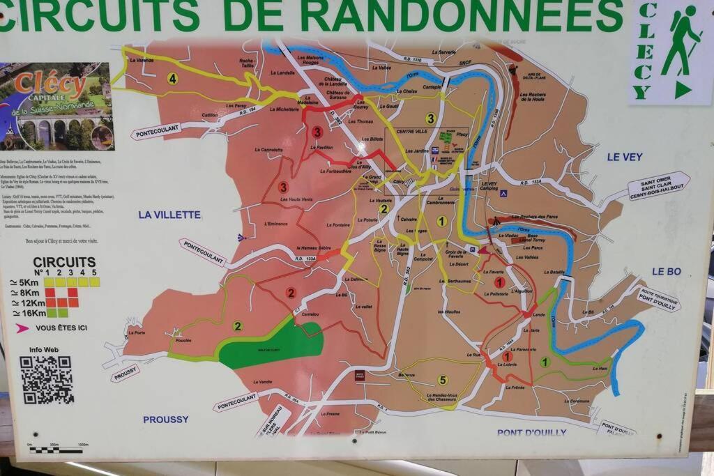La Maison Reseau Cycle Et Gites Clécy Dış mekan fotoğraf